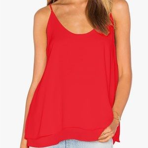 NWT Flowy Layered Cami